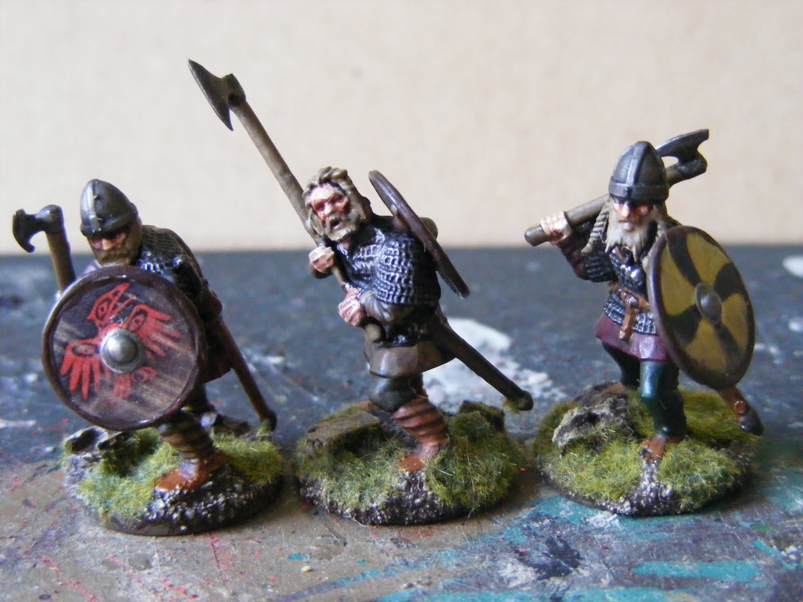 Mark's wargaming anything but a one! Gripping Beast Plastic Viking