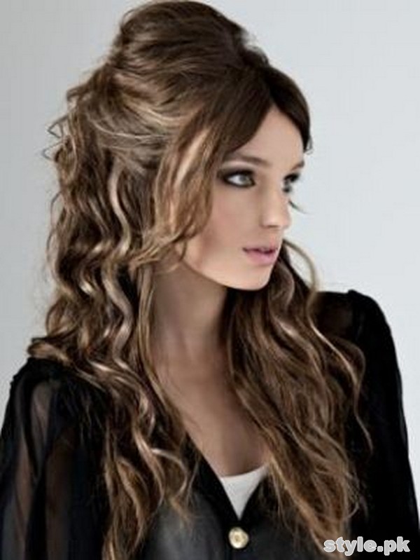 Top 50 Most Popular Trendy Hairstyles 2015LongCurlyWavyParty