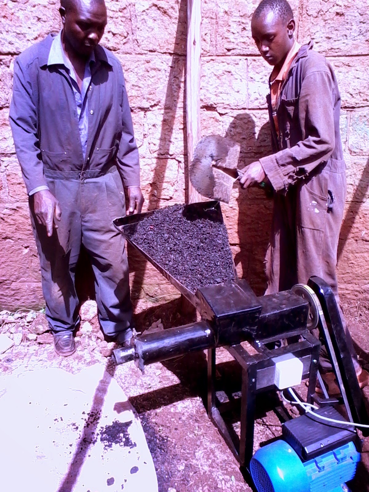 Charcoal Briquettes Making Technology for Green Business Agro