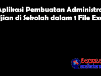 Aplikasi Pembuatan Administrasi Ujian di Sekolah dalam 1 File Excel Aplikasi Pembuatan Administrasi Ujian di Sekolah dalam 1 File Excel