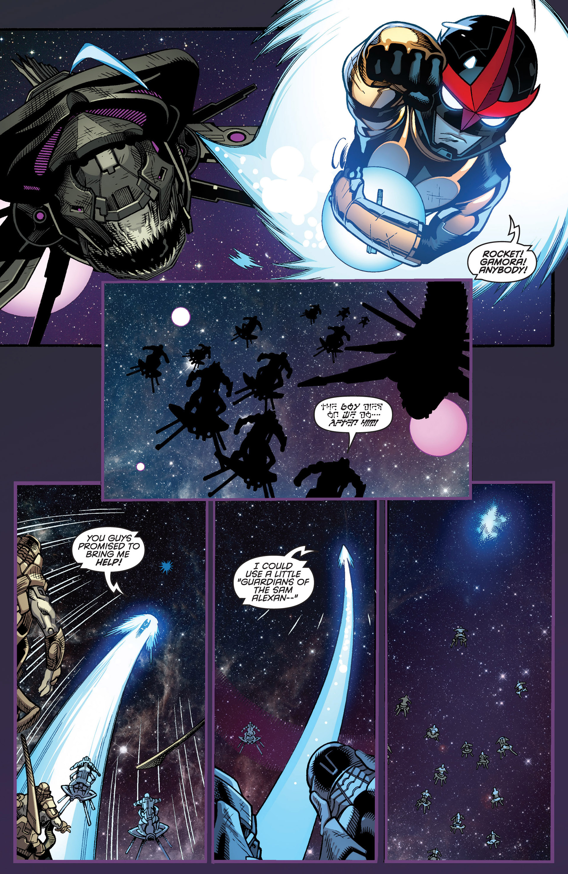 Read online Nova (2013) comic -  Issue #4 - 16