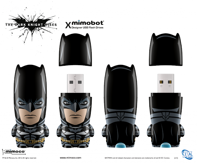 Batman The Dark Knight Rises Edition DC Comics Mimobot by Mimoco