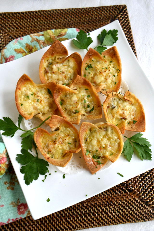 Quiche Toast Cups