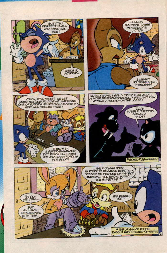 Read online Sonic The Hedgehog comic -  Issue #39 - 3