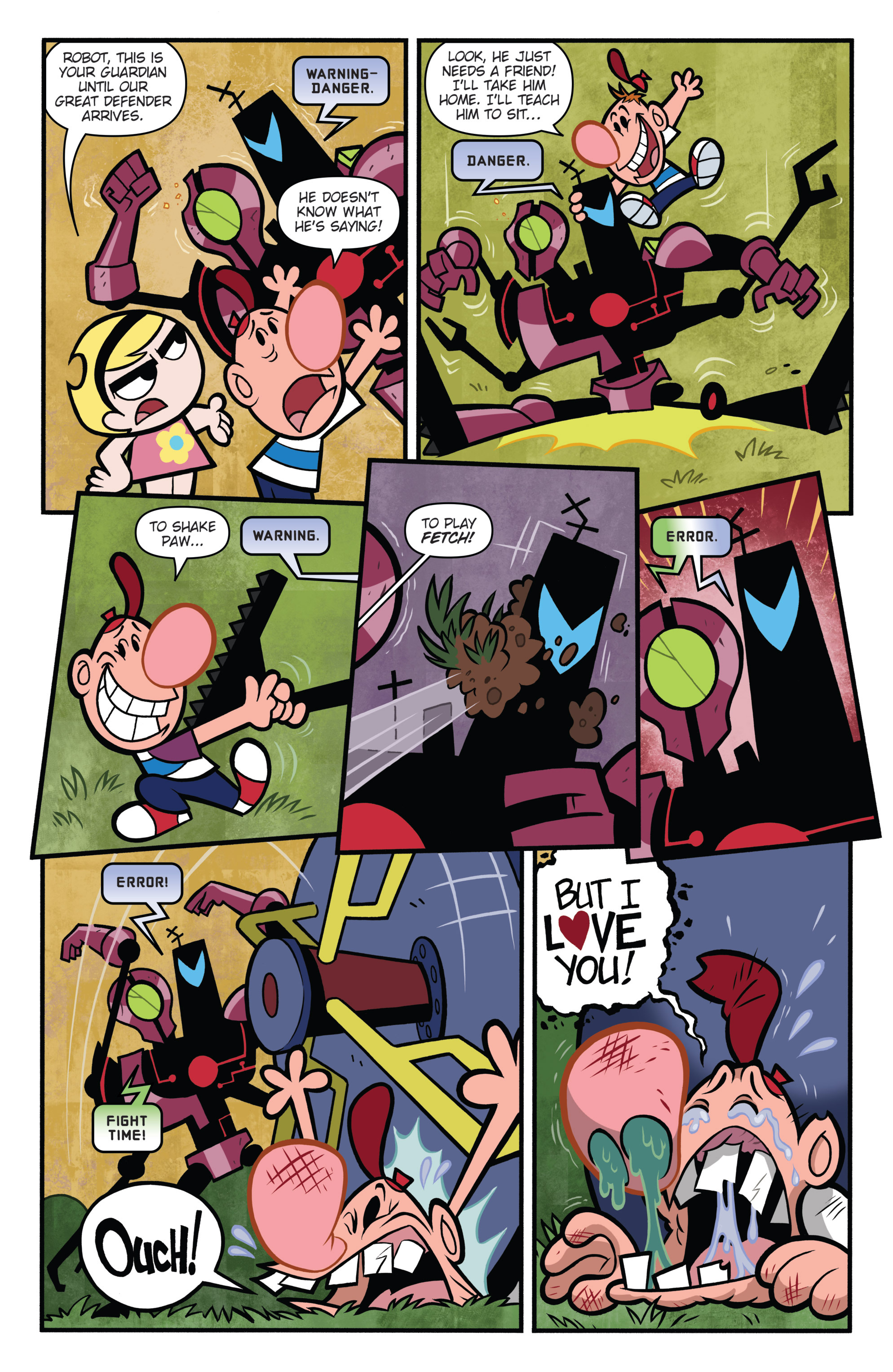 Read online Super Secret Crisis War! comic -  Issue # _Special - The Grim Adventures of Billy and Mandy - 14