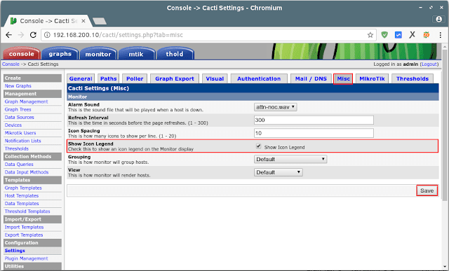 Cara Install Plugin Pada NMS Cacti Cara Install Plugin Pada NMS Cacti