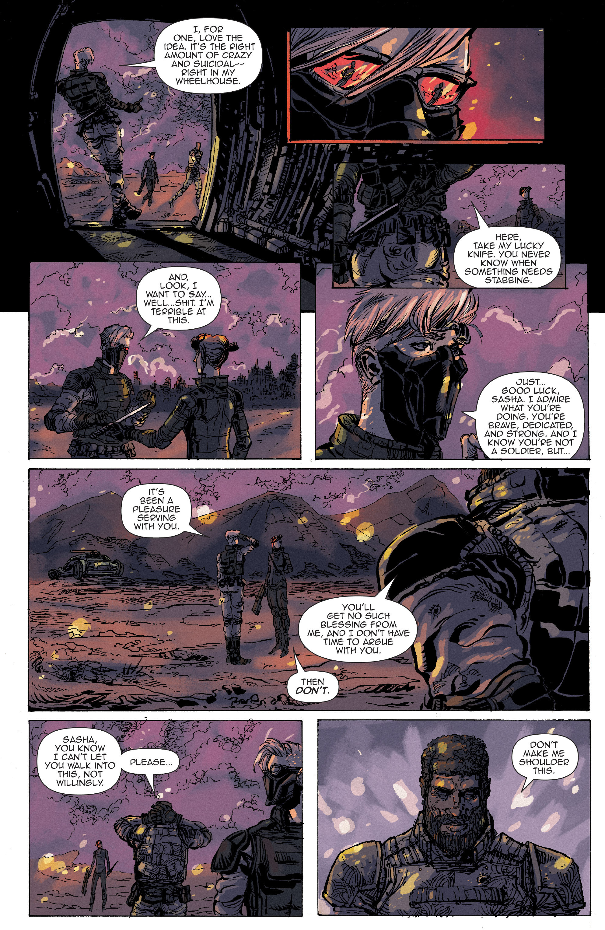 Read online Roche Limit: Clandestiny comic -  Issue #5 - 10