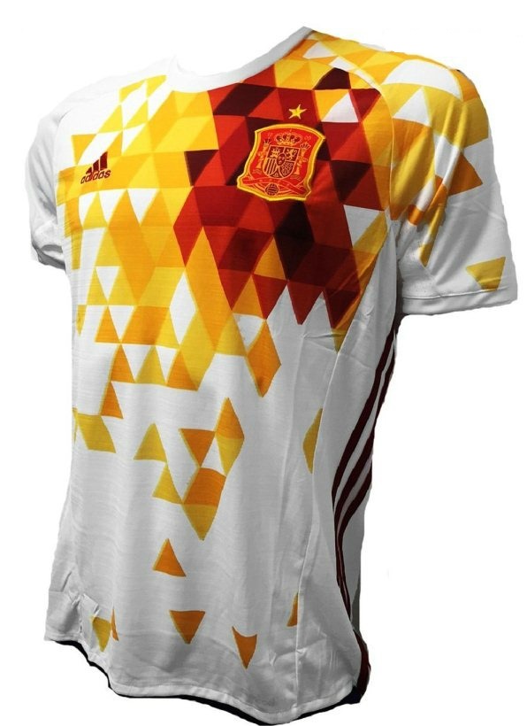 Segunda Camiseta Adidas de España Euro 2016