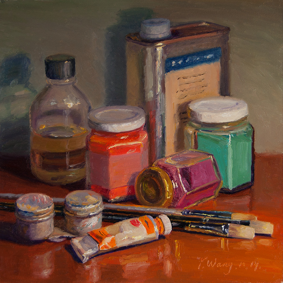 Wang Fine Art painting material still life