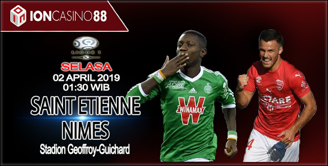  Prediksi Bola Sain Etienne vs Nimes 02 April 2019