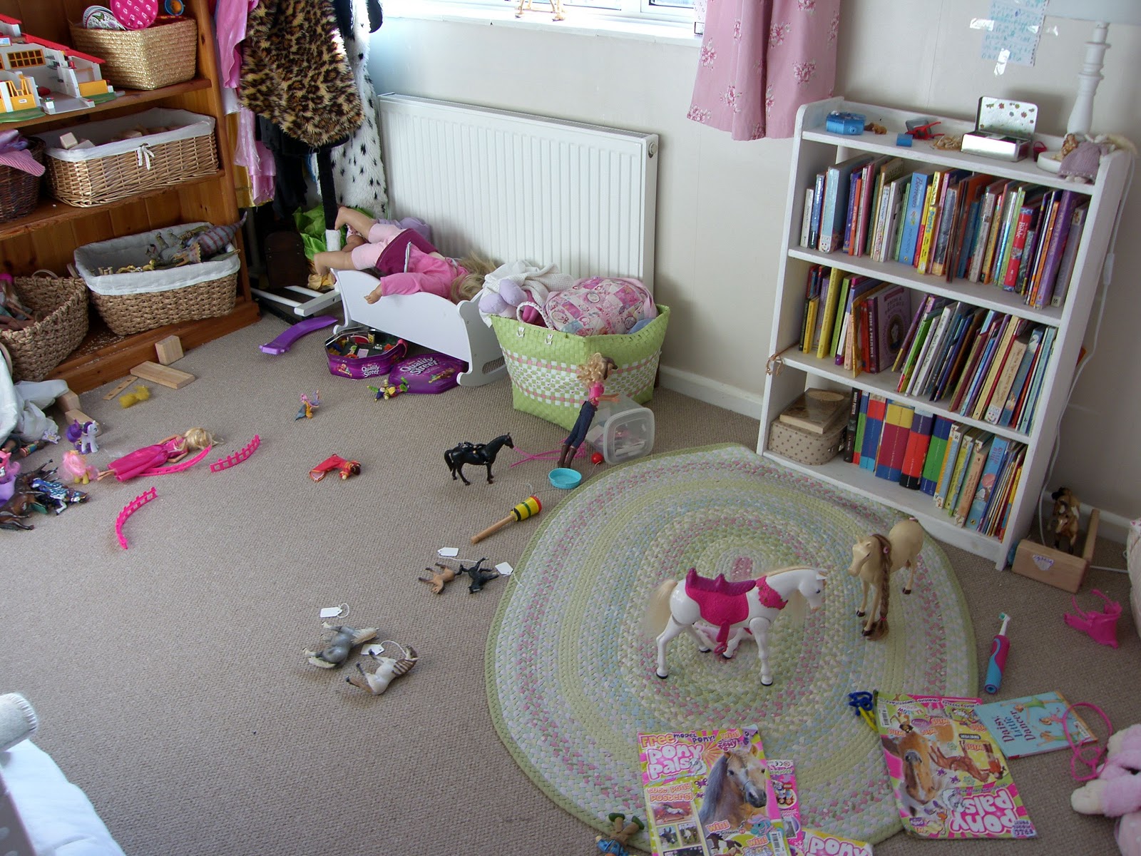 Truth and Beauty The lessons of a messy children's bedroom.
