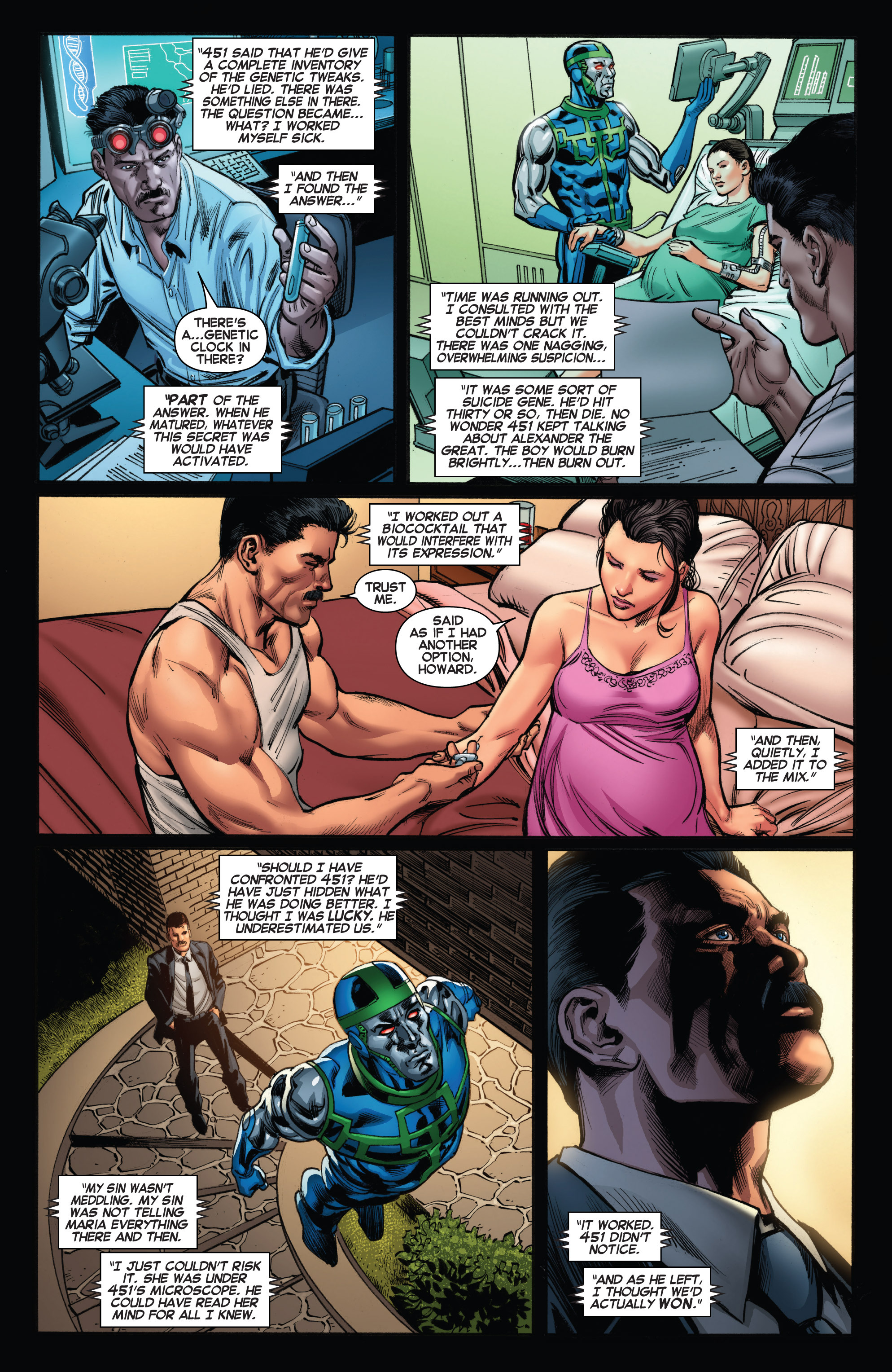 Read online Iron Man (2013) comic -  Issue #17 - 8