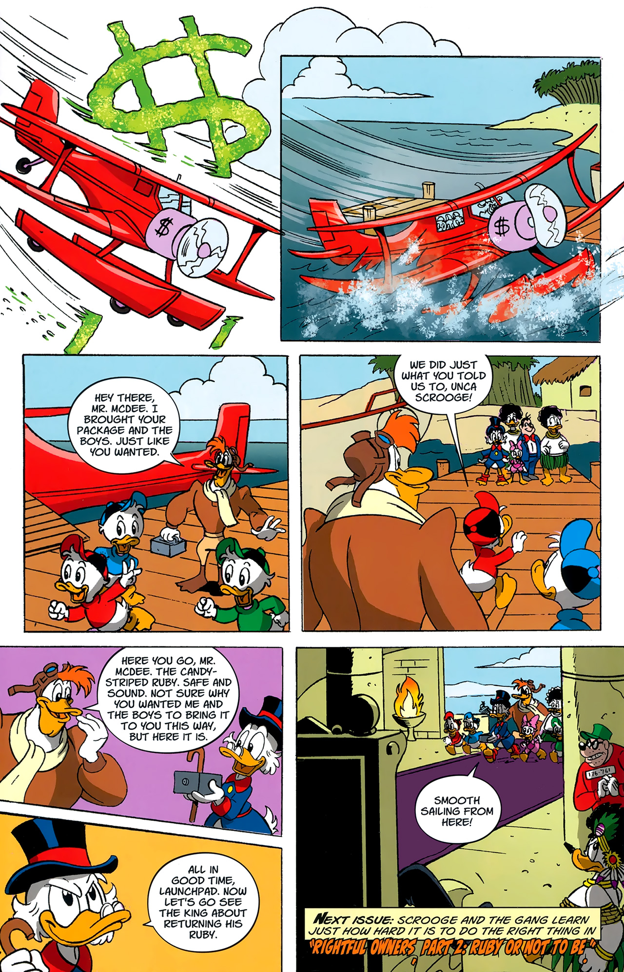Read online DuckTales comic -  Issue #1 - 22