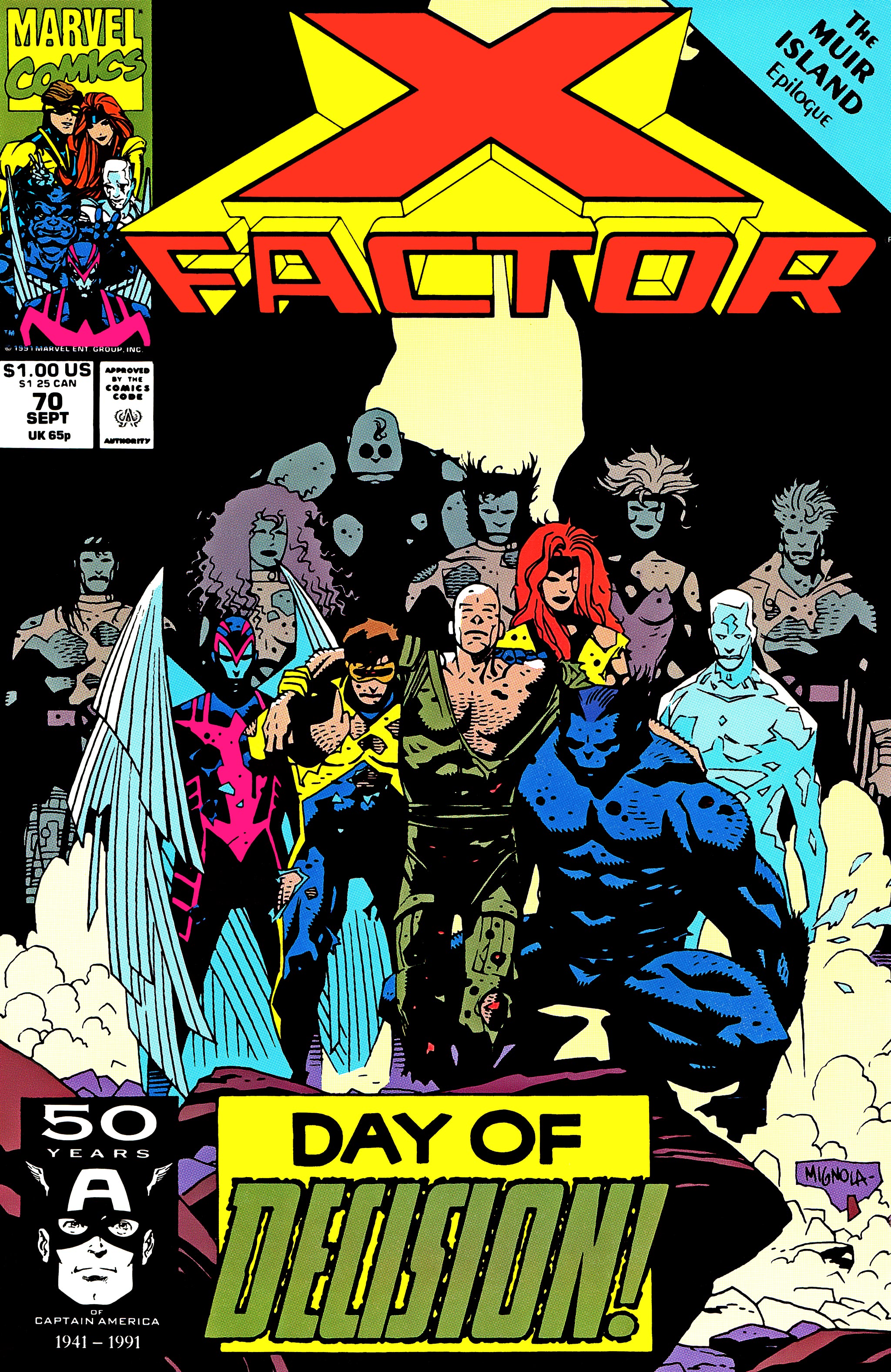 Read online X-Factor (1986) comic -  Issue #70 - 1