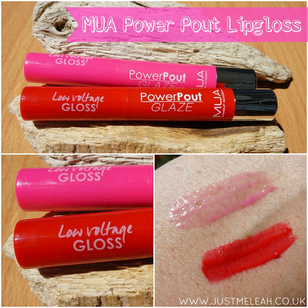 MUA Power Pout Glaze in Enchant and Spellbound review