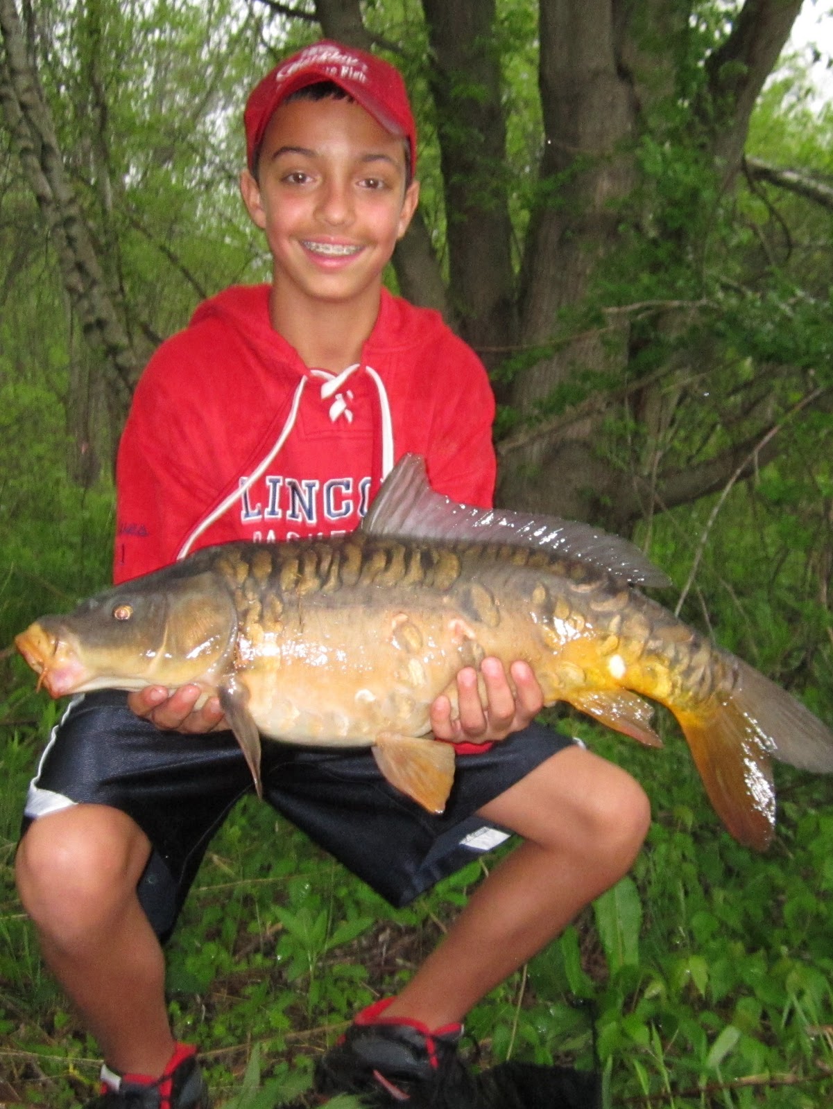 Rhode Island Carp Fishing Two Kids Get Their First Carp