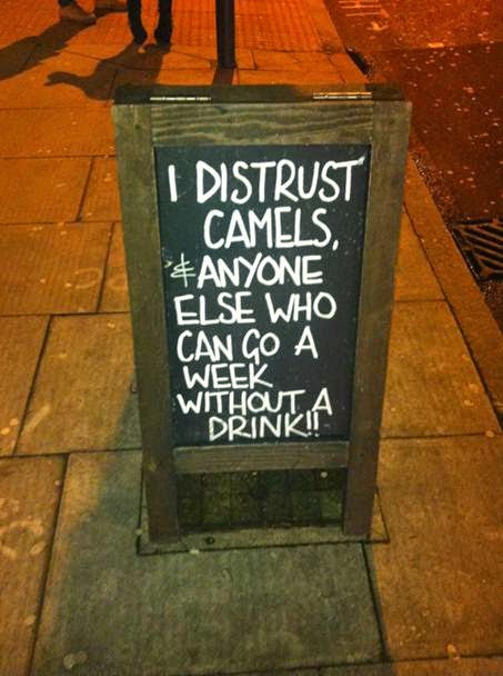 This Wonder-ful Life: Funny Bar Signs