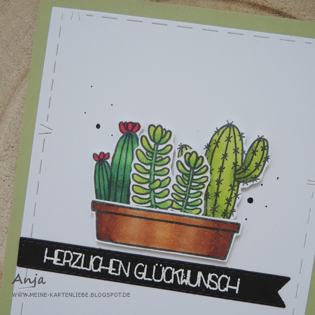 Neutrale Geburtstagskarte - Kartenliebe