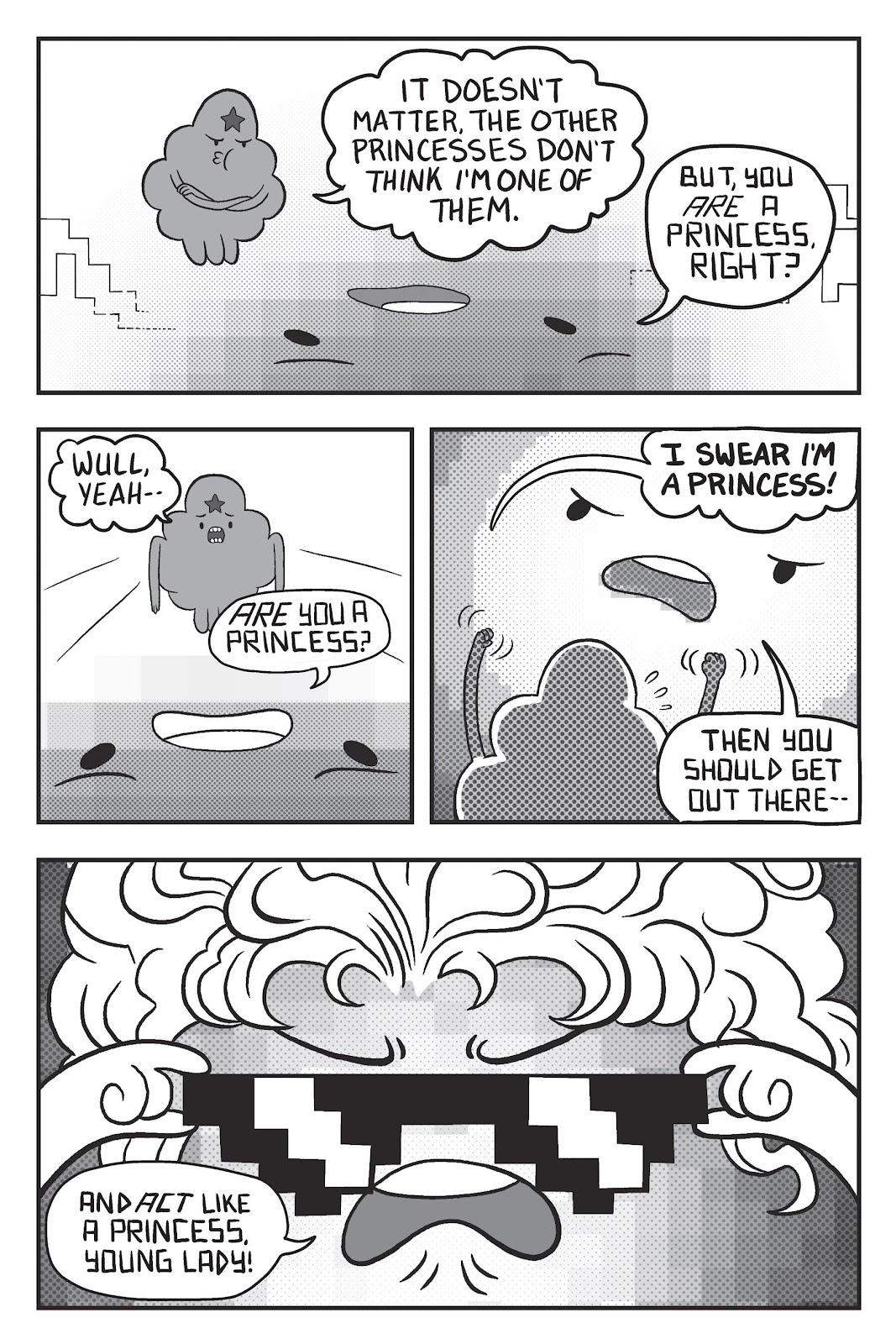 Read online Adventure Time: Pixel Princesses comic - Issue # Full - 134