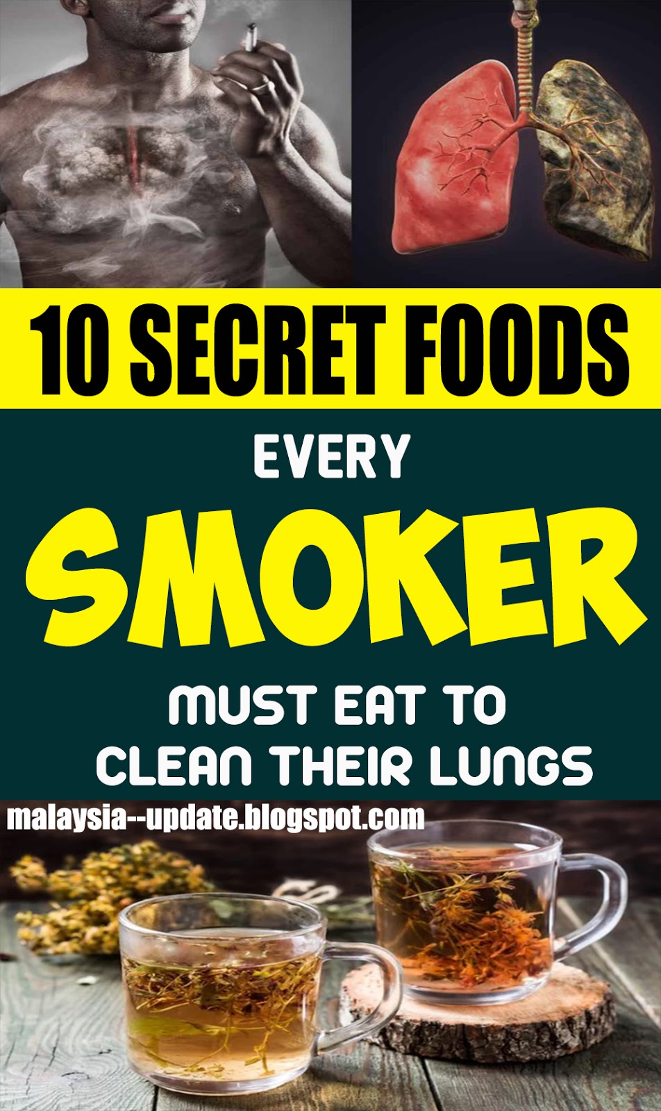 10 Secret Foods Every Smoker Must Eat To Clean Their Lungs HEALTH and