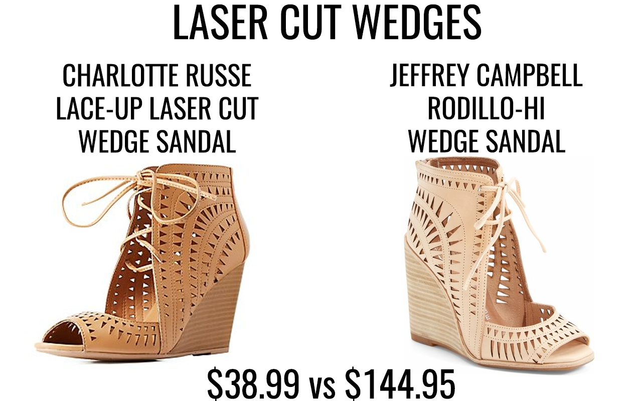 jeffrey campbell laser cut wedge