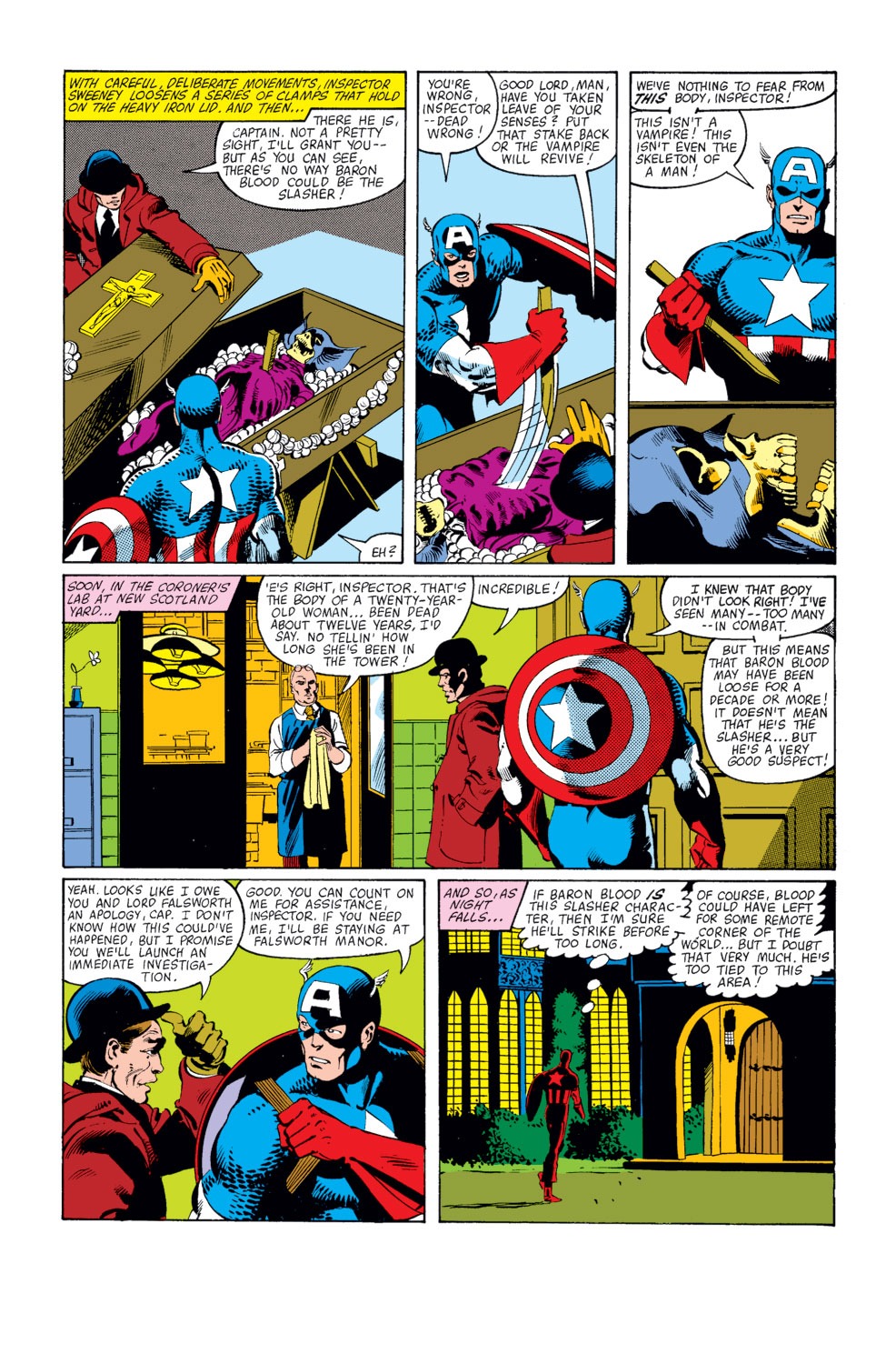 Read online Captain America (1968) comic -  Issue #253 - 16