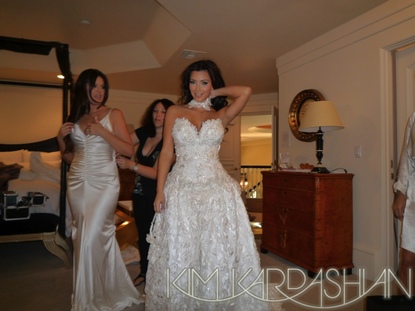 kimkardashian wedding dress