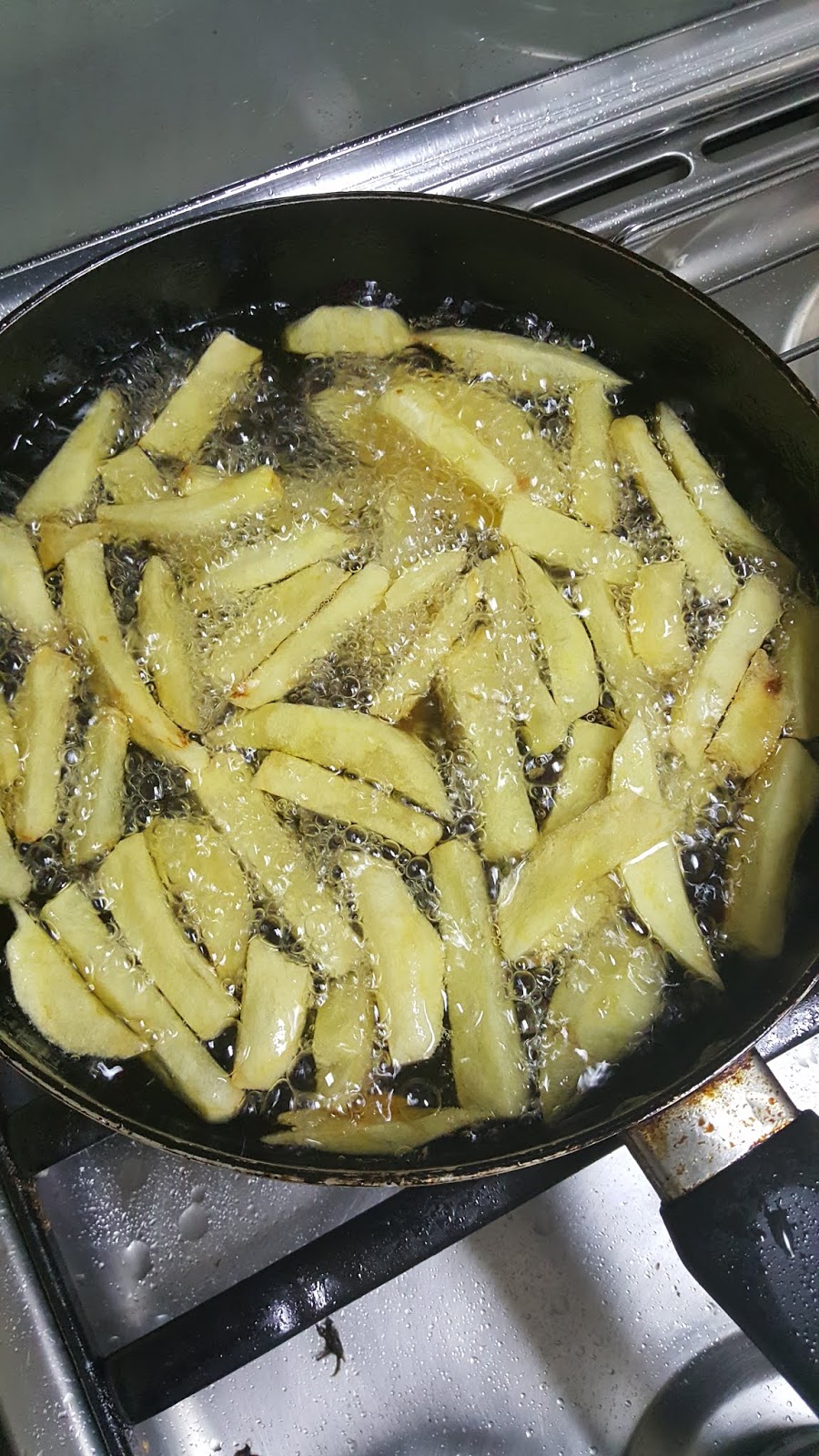 DOUBLE FRY HOMEMADE FRENCH FRIES