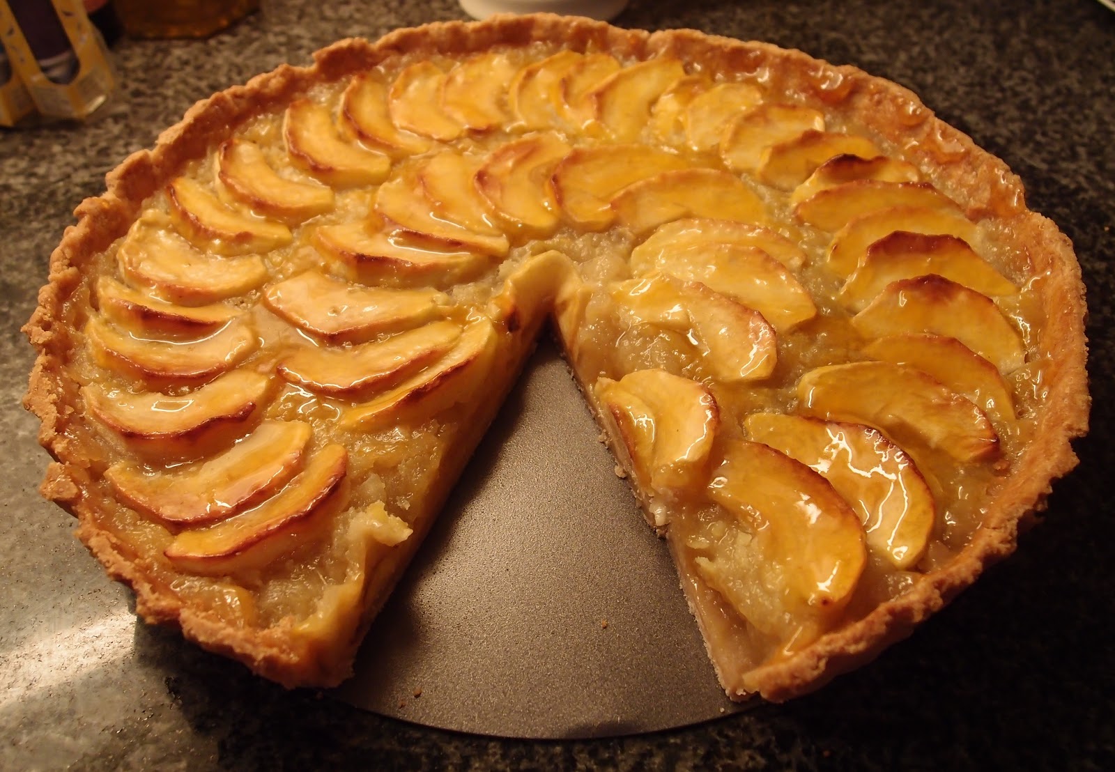 The Caked Crusader Bramley apple tart