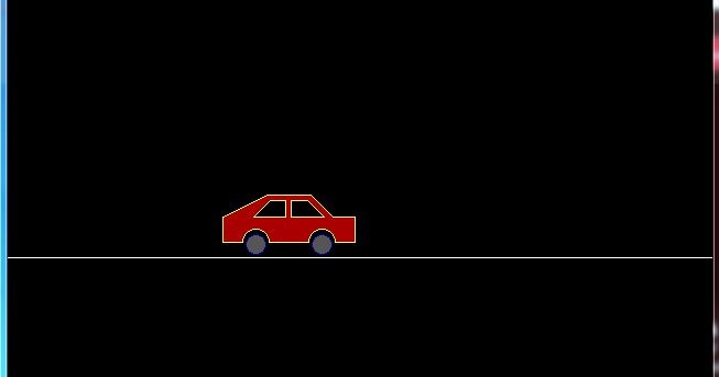 C Program for Moving Car Animation Using C Graphics
