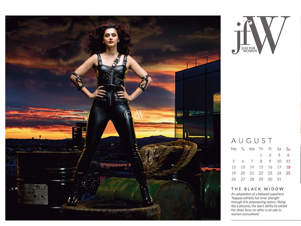 Taapsee Pannu - JFW 2019 Calendar