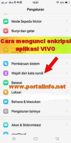 Cara Kunci Enkripsi Aplikasi Vivo Y71 Portal Info