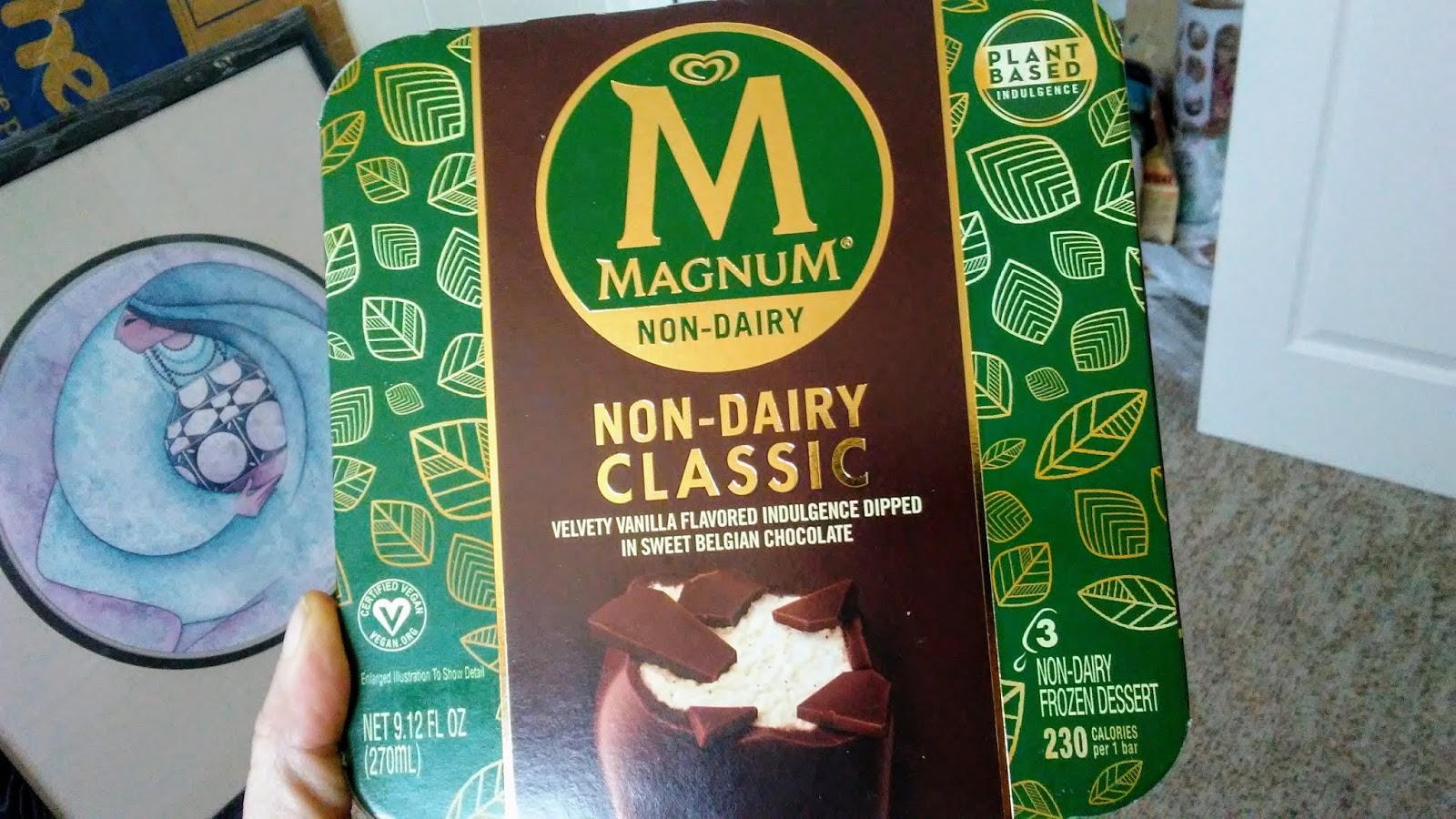 My Cat Loves Daiya Magnum Vegan Ice Cream Bars