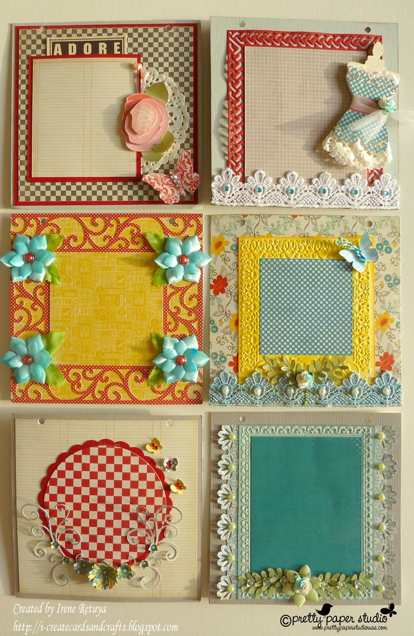 iCreate Cards & Crafts 6x6 Paper Pads Blog Hop
