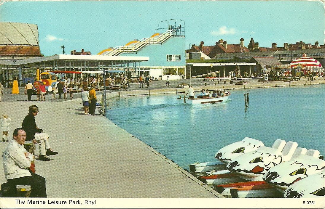 Rhyl Life TOPPING UP THE LAKE