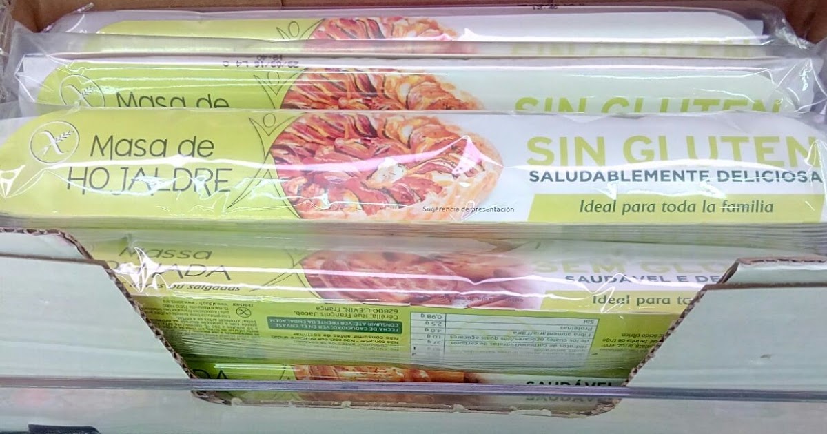 Guadalajara sin gluten: Mercadona: Nueva masa de hojaldre image of Guadalajara sin gluten: Mercadona: Nueva masa de hojaldre