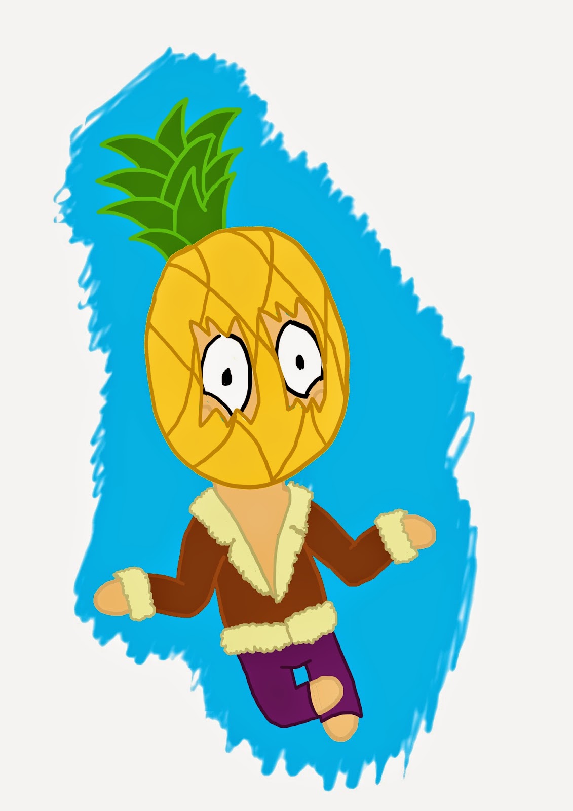 Peter J Taylor PCA Animation Pineapple Head Design 2