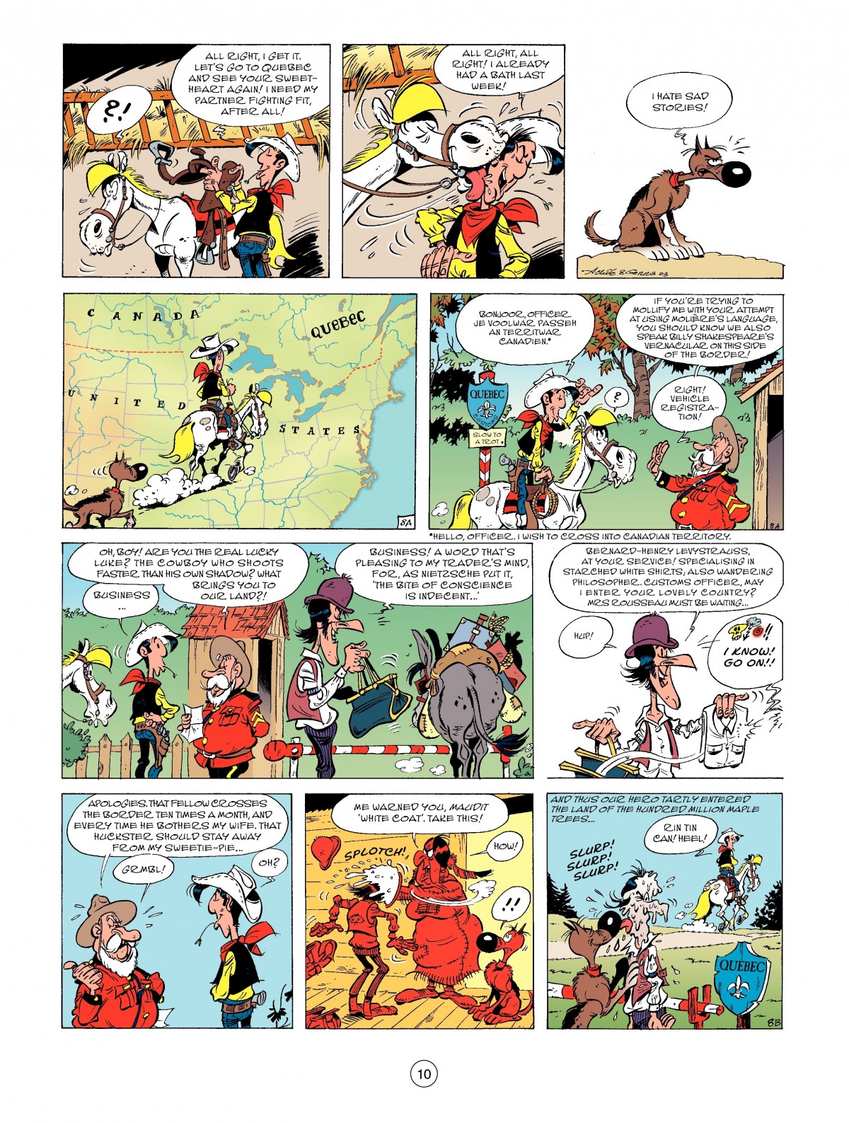 Read online A Lucky Luke Adventure comic -  Issue #52 - 12