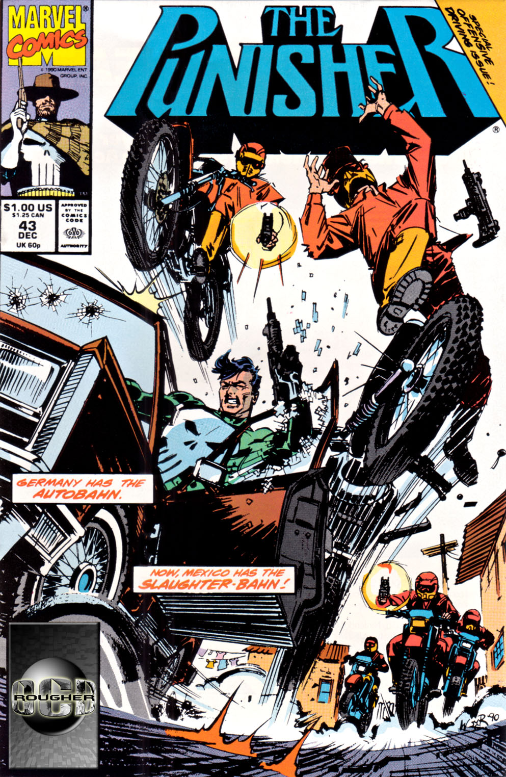 Read online The Punisher (1987) comic -  Issue #43 - Border Run - 1