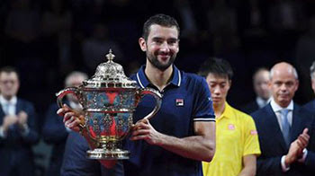 Cilic venció a Nishikori y se quedó con el título en el ATP 500 de Basilea