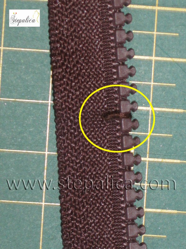 Štepalica How to shorten a jacket zipper