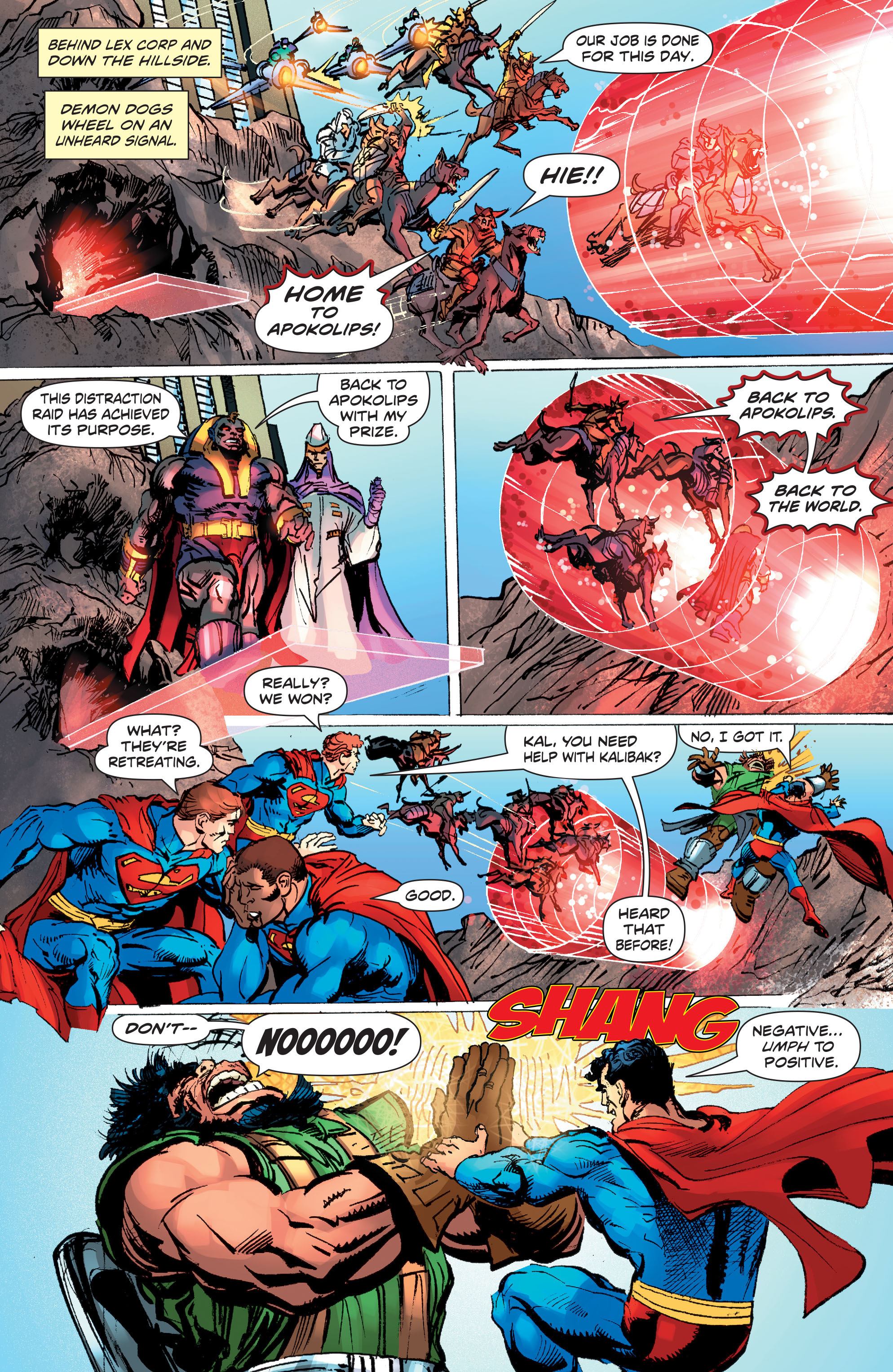 Read online Superman: The Coming of the Supermen comic -  Issue #2 - 8