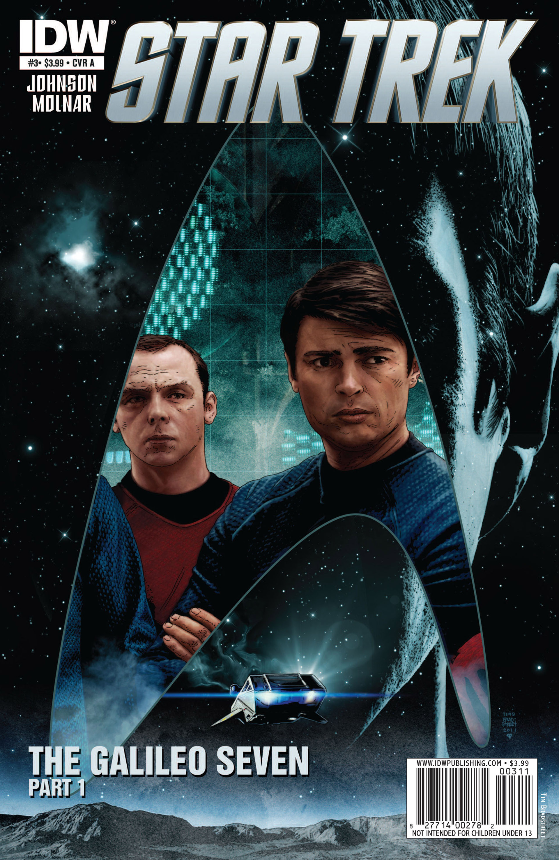 Read online Star Trek (2011) comic -  Issue #3 - 1