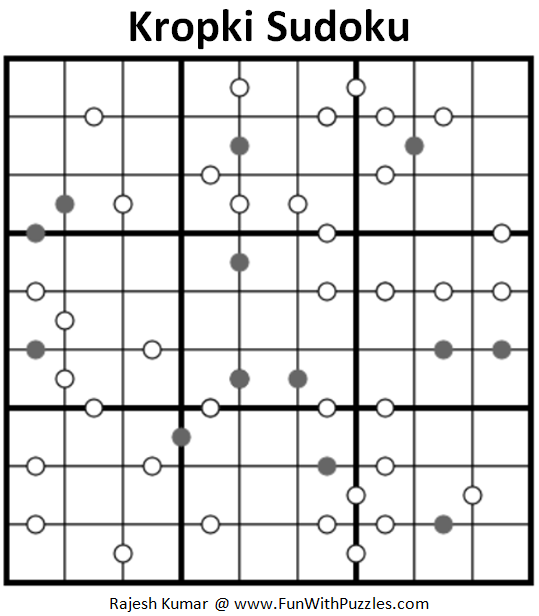 Kropki Sudoku (Fun With Sudoku #224)