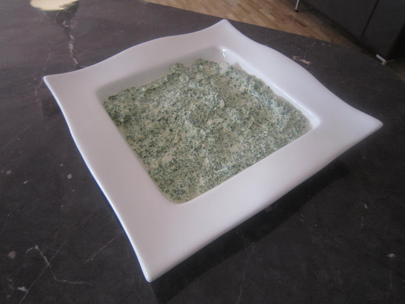 Life In The Country... Spinach and Water Chestnut Dip.
