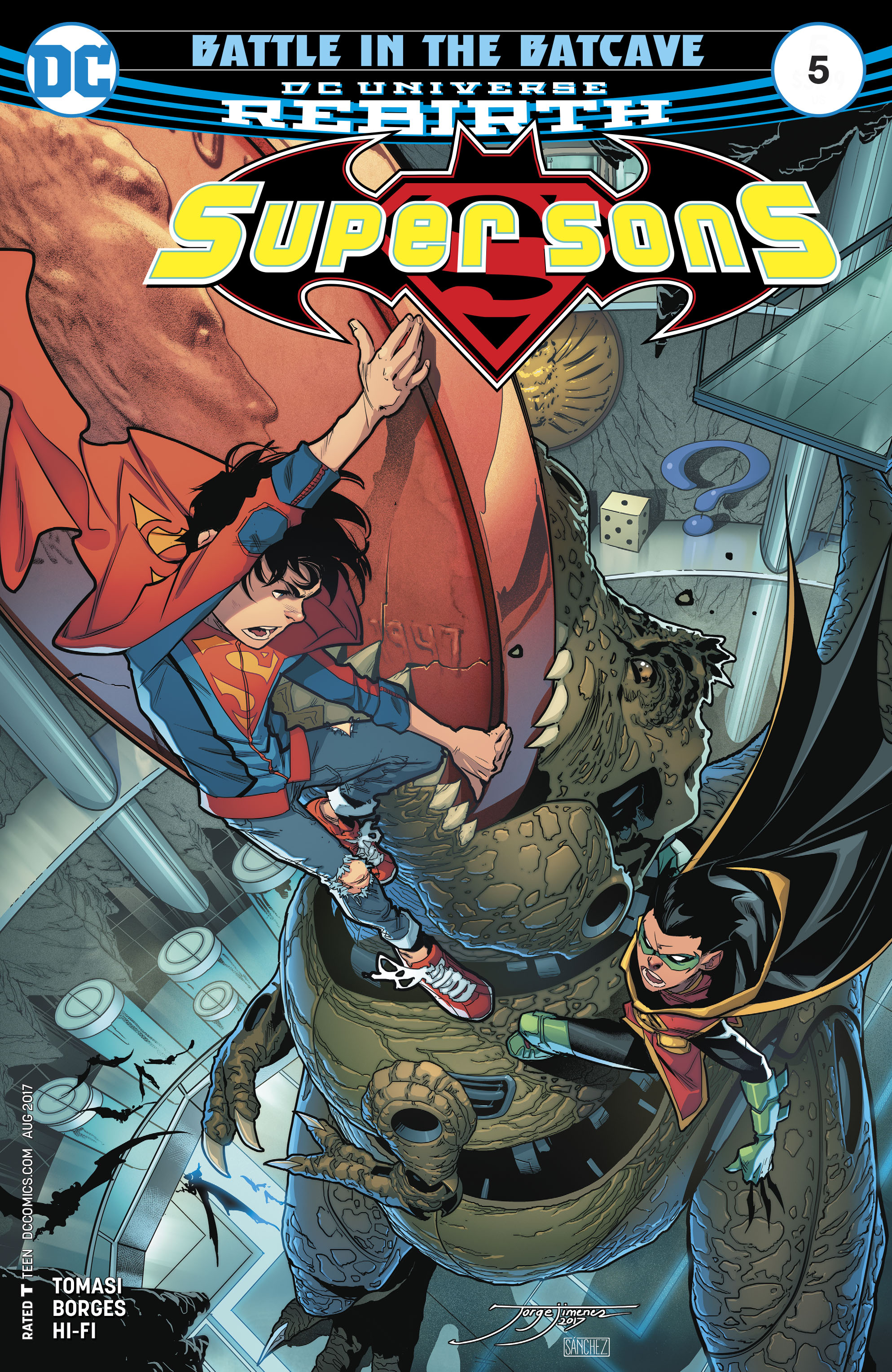 Read online Super Sons comic -  Issue #5 - 1