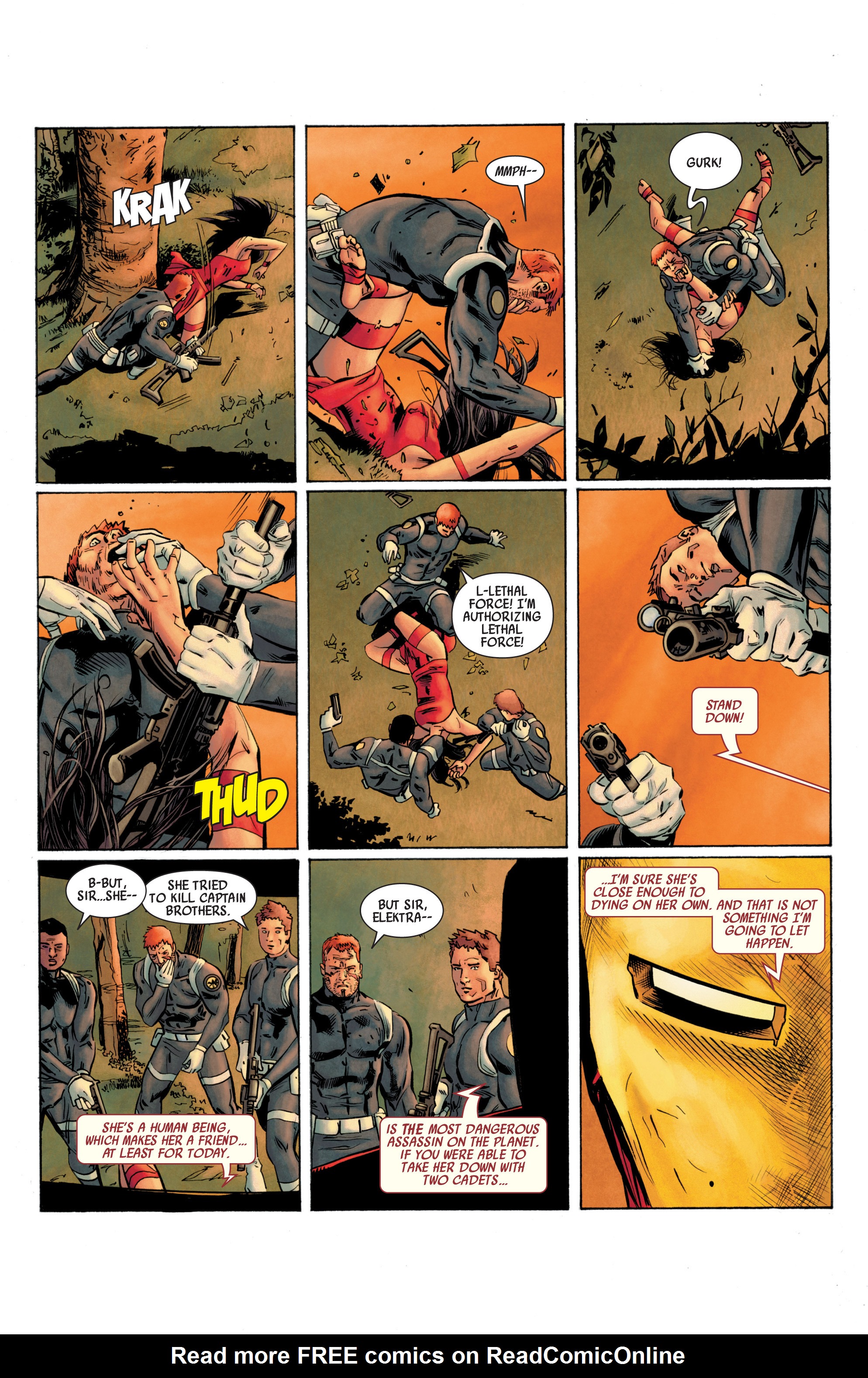 Read online Dark Reign: Elektra comic -  Issue #1 - 4