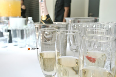 Champagnes at the Grand Opening of Luminous Beauty Parlour Desa Park City Plaza Arkadia