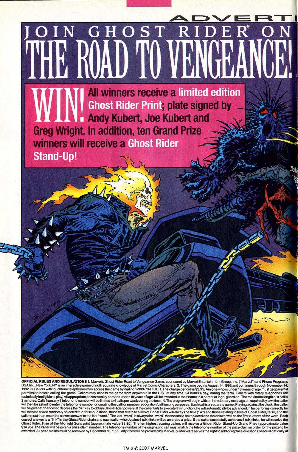 Ghost Rider (1990) Issue #31 #34 - English 10