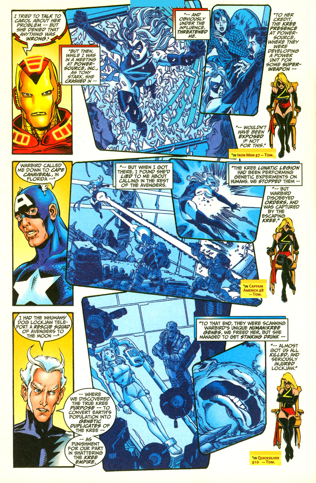 Read online Captain America (1998) comic -  Issue #8c - 5
